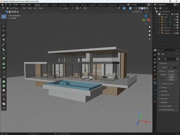 ai 3d rendering by weshop ai