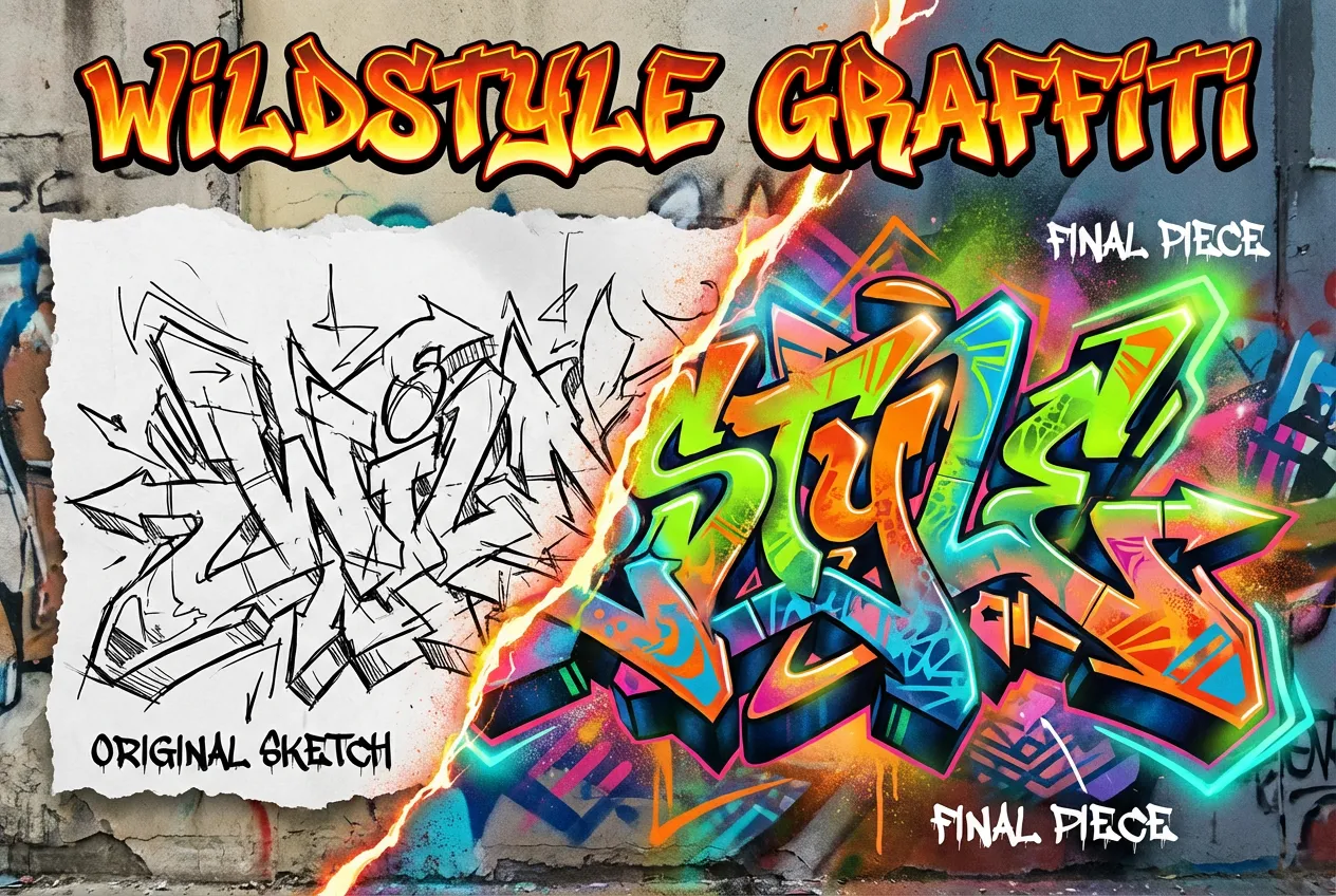 wild graffiti generator by weshop ai