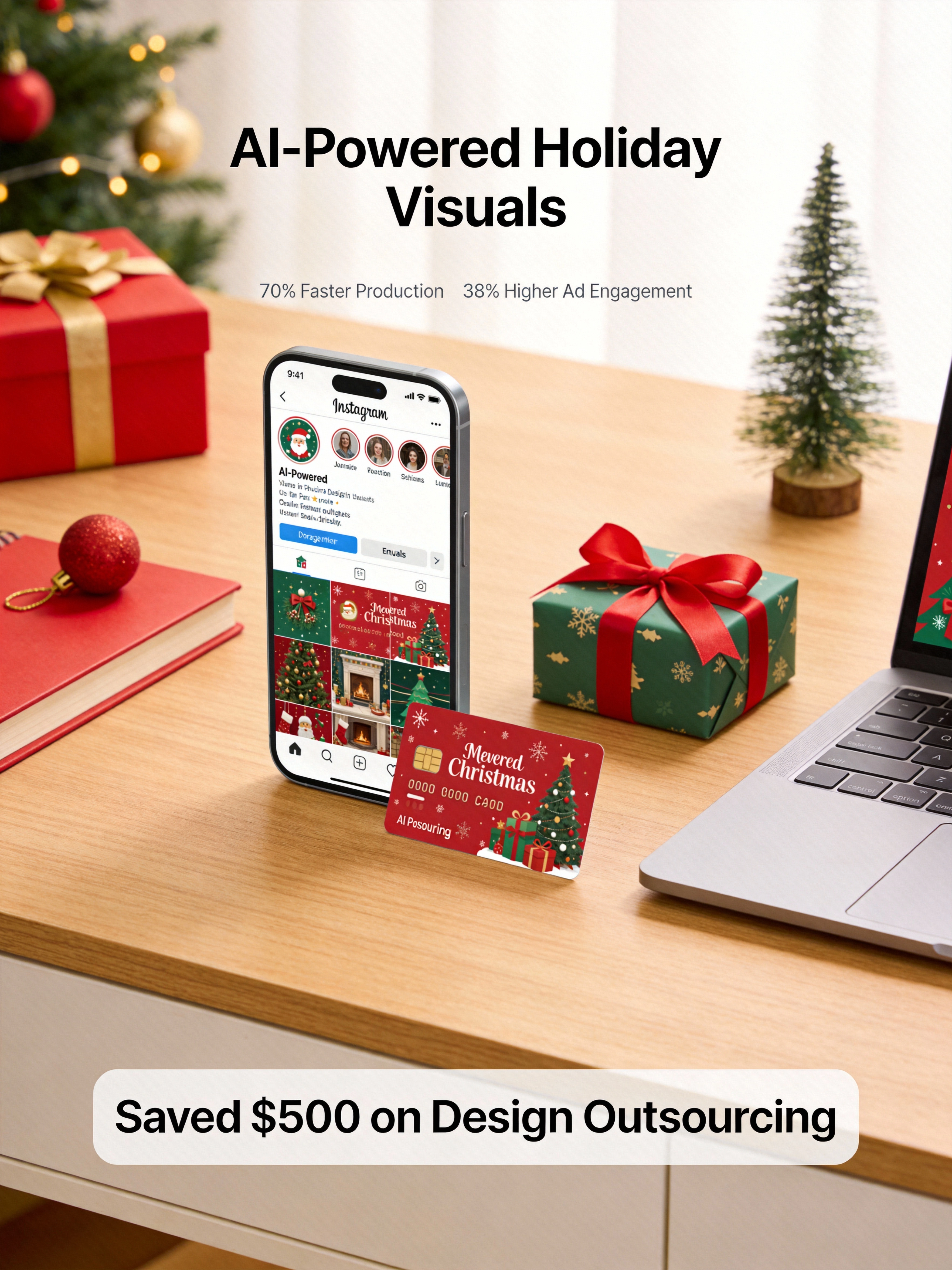 ai christmas filter by weshop ai