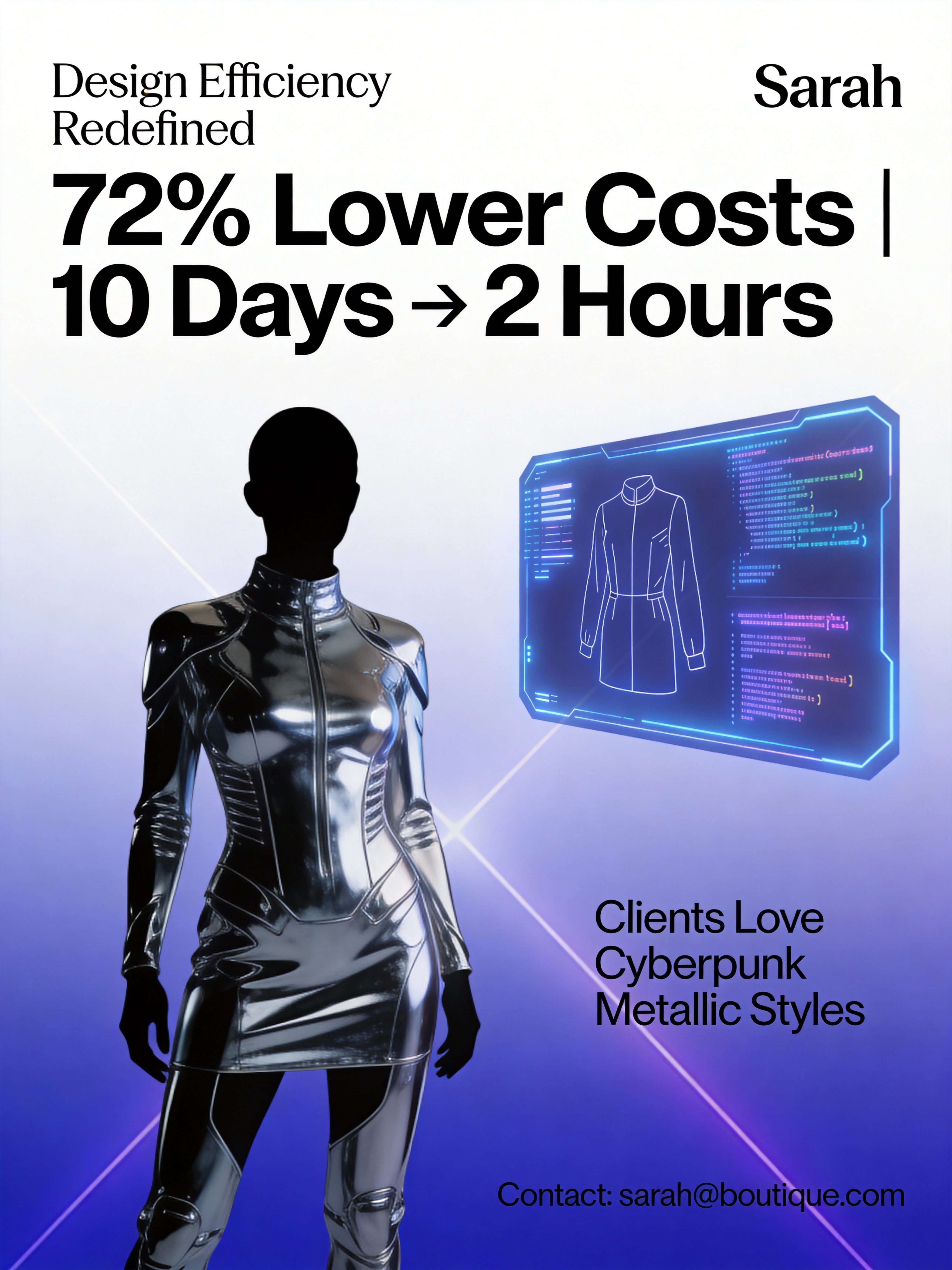 futuristic elegance by weshop ai