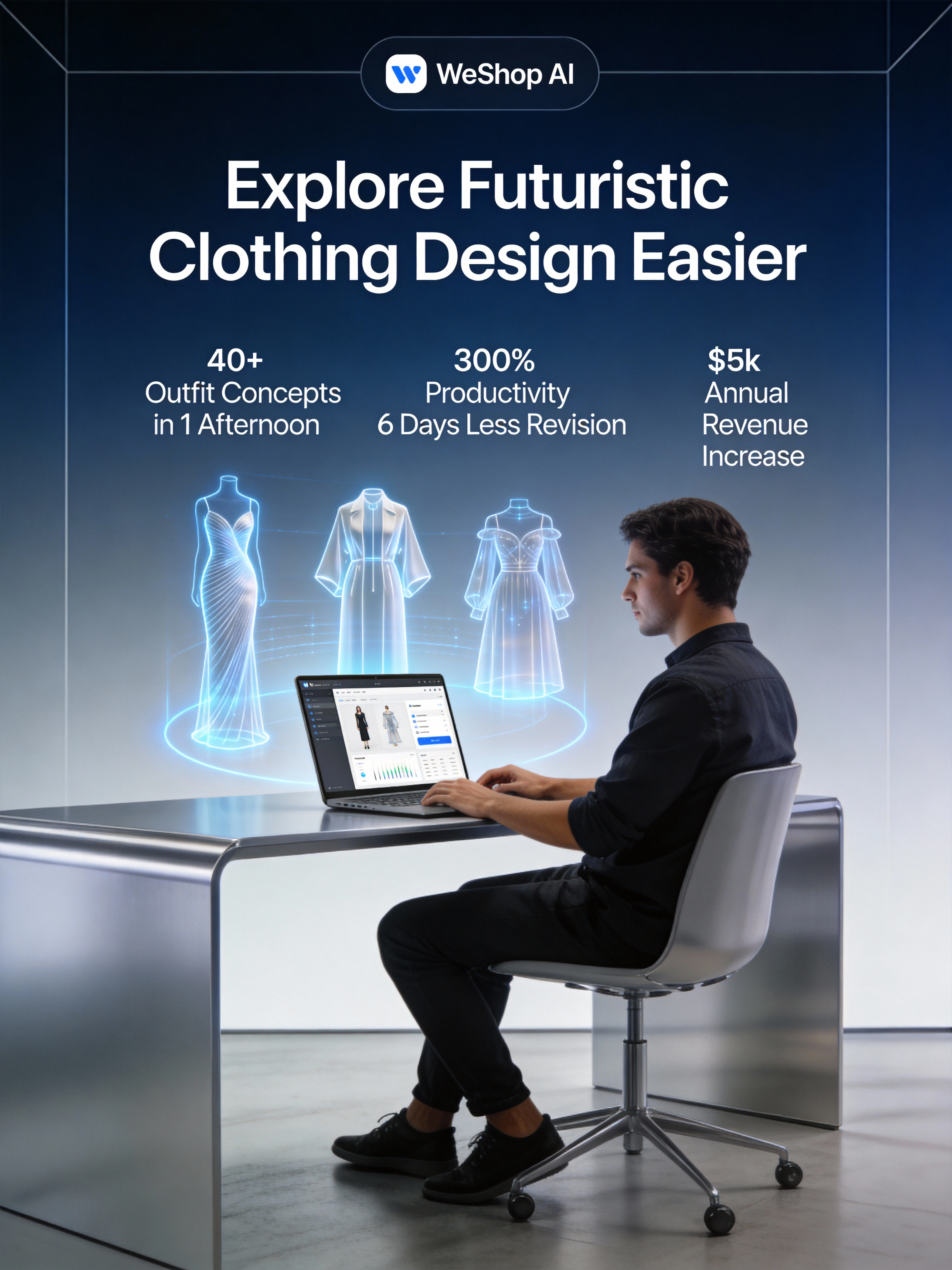 futuristic elegance by weshop ai