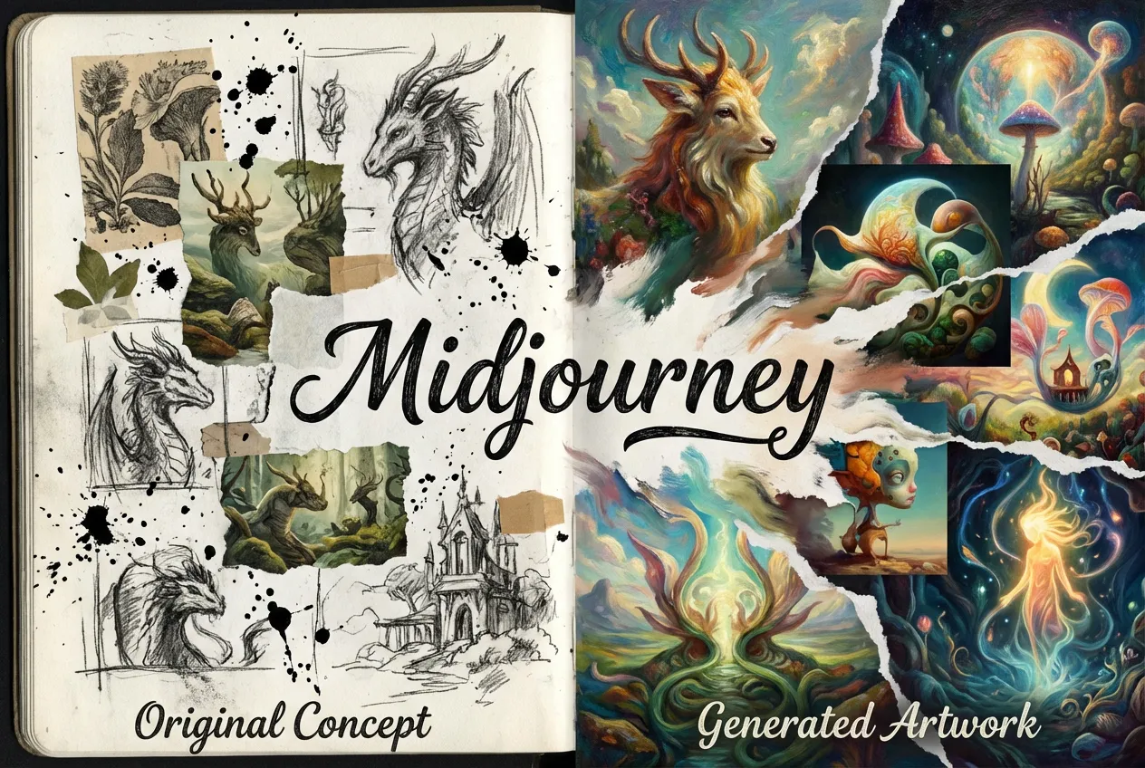 midjourney by weshop ai