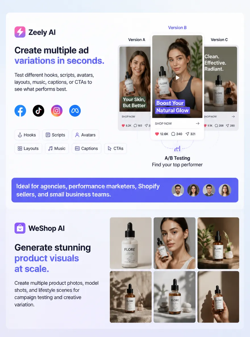 zeely ai by weshop ai