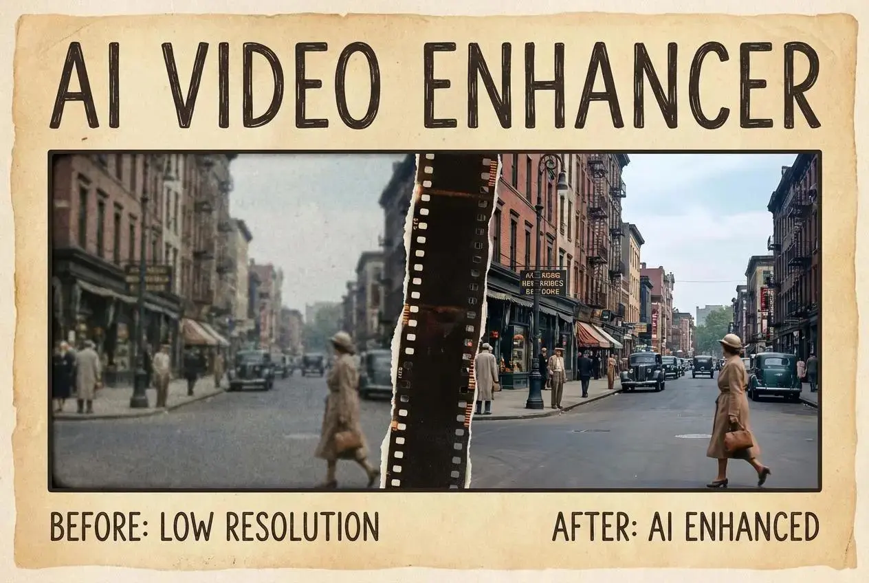 ai video enhancer by weshop ai