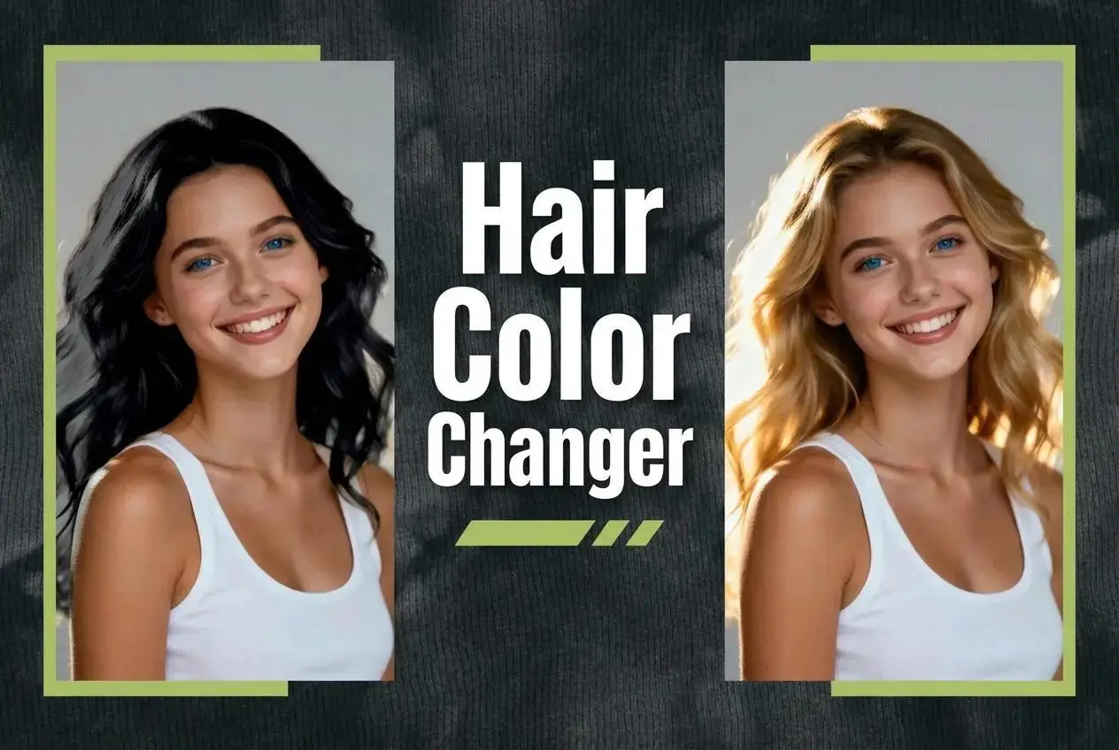 ai hair color changer by weshop ai