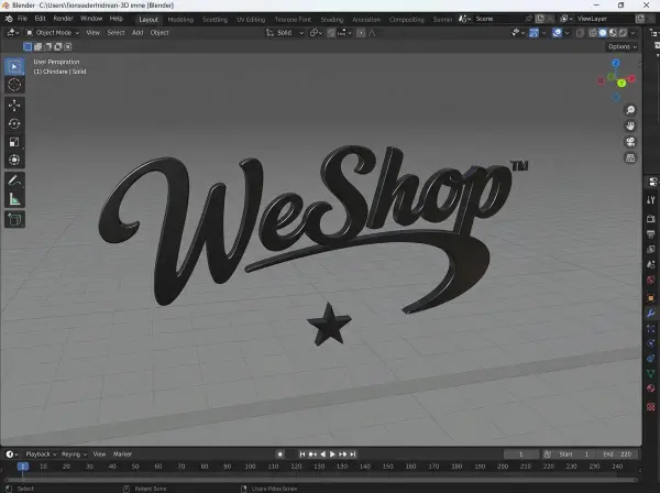 ai 3d rendering by weshop ai