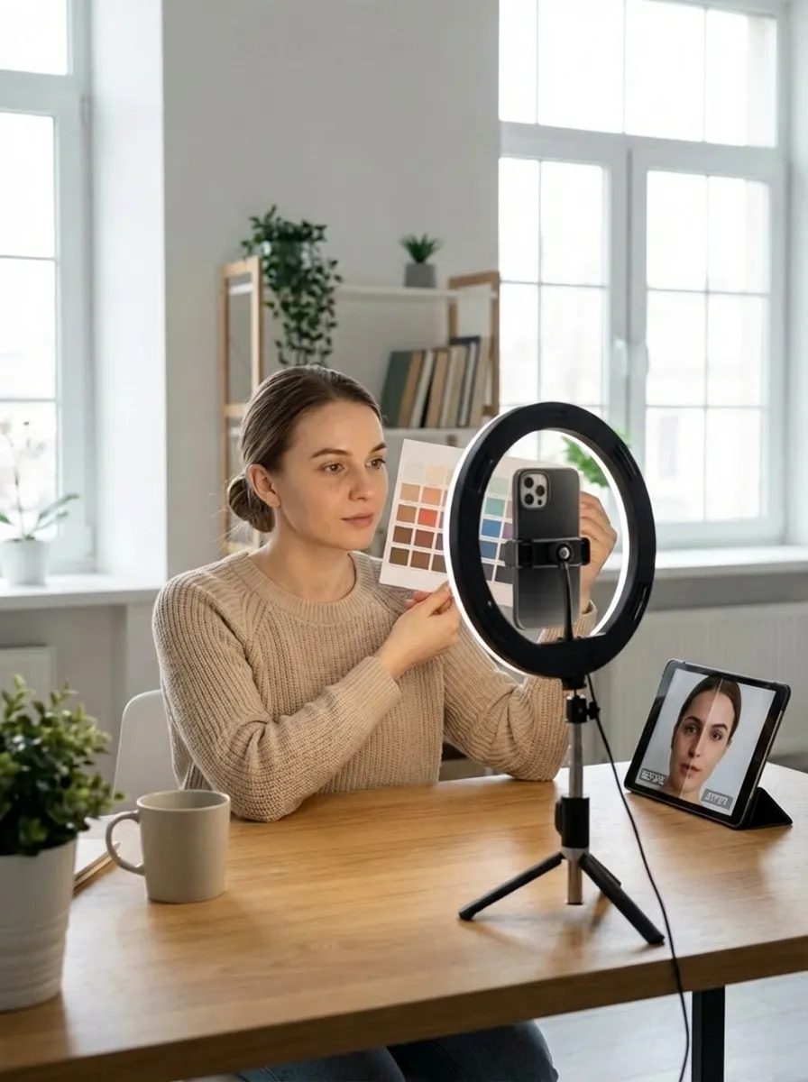 ai skin color changer de WeShop AI